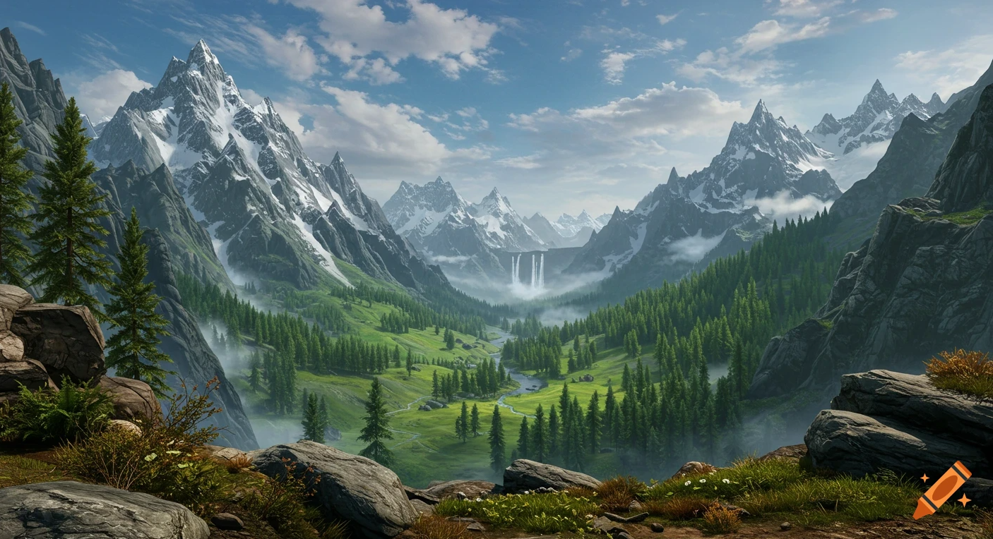 Fantasy-inspired games artwork