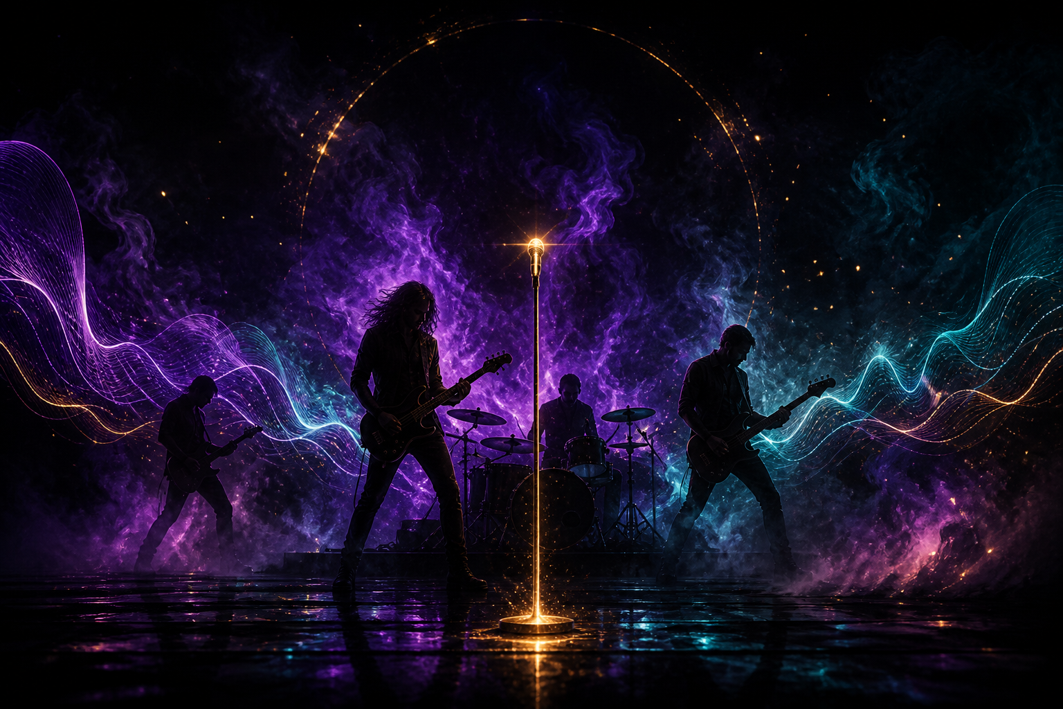 Music — bands and stage energy